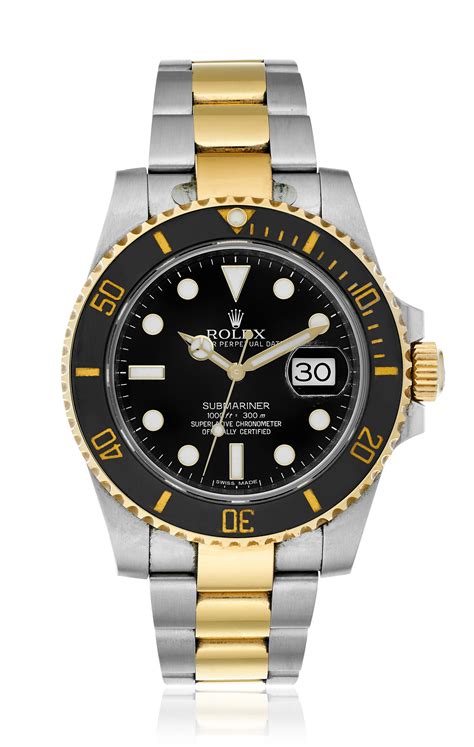 rolex submariner two tone review